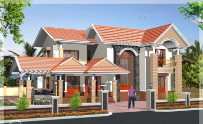 South Indian 2 storey house